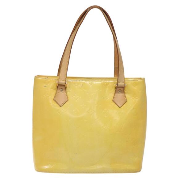 LOUIS VUITTON Monogram Vernis Houston Hand Bag Gris M91053 - Picture 13 of 16